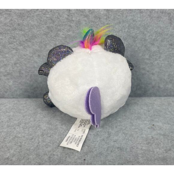 Sparkle Heart Surprise Panda 4" Plush Stuffed Animal RainBocoRns May series 2 - Picture 3 of 4